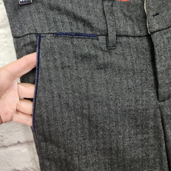 Anthropologie CARTONNIER Women's Cuffed Wide Leg Trousers Dress Pants Size 0 - Picture 10 of 15